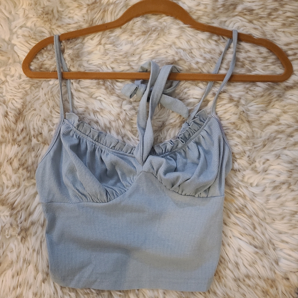 SHEIN Blue top Small